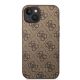 3. Guess GUHCP15MG4GFBR iPhone 15 Plus 6.7" brown/brown hard case 4G Metal Gold Logo
