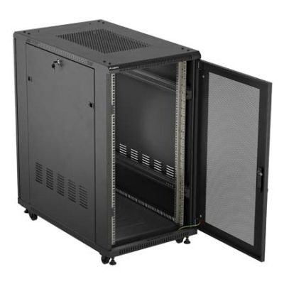 5. Lanberg FF01-6022-23B 22U Rack Freestanding Rack Black