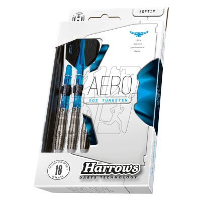 8. Harrows Aero Darts 90% Softip HS-TNK-000013264