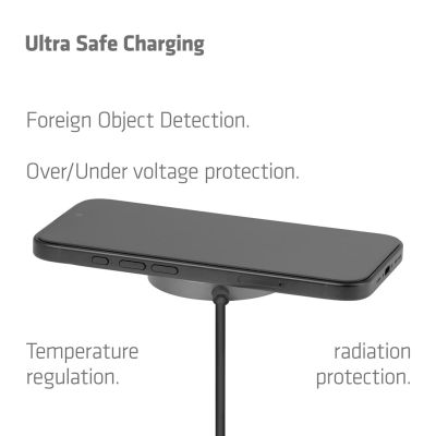 3. CLUB3D CAC-3027 Mobile Charger Smartphone, Universal Black DC Wireless Charging Fast Charging Internal
