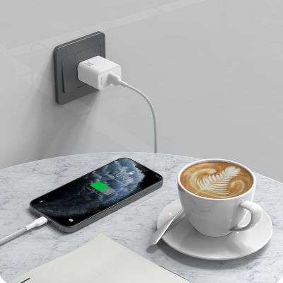 3. Dudao L9T 5A USB-A - USB-C Cable 1m - White