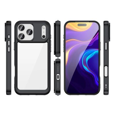 2. Outer Space Case for iPhone 17 Pro - Black Transparent