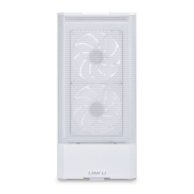 3. Lian Li LANCOOL 207 PC Case, Midi-Tower, ATX, Tempered Glass - White