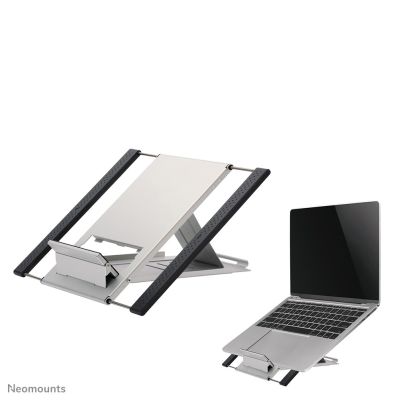 3. Neomounts NSLS100 Laptop Stand Swing Shelf for Notebook Silver 55.9 cm (22")