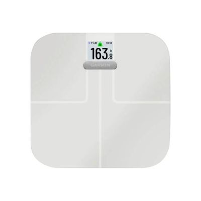 6. Garmin Index S2 Rectangle White Electronic Personal Scale