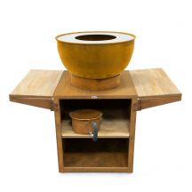 Heat KJOK HBBQ.006R rusty garden kitchen