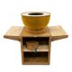 Heat KJOK HBBQ.006R rusty garden kitchen