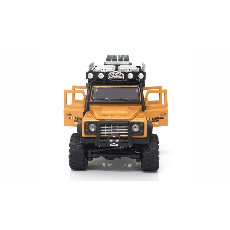 6. Remote Control Car Amewi RC Car D90X28 Crawler 4WD Li-Po 300mAh Battery Yellow Age 8+
