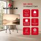 MACLEAN TV STAND / TROLLEY FOR MACLEAN TV, ON WHEELS, 37-80", MAX. LOAD 50KG, MAX. VESA 600X400, BLACK, MC-180