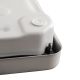 6. ELDOM MECHANICAL BATHROOM SCALE BR2016B WHITE UP TO 130 KG