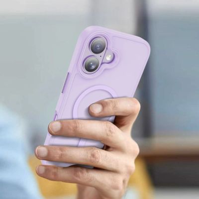 5. Tech-Protect MagMat MagSafe Case for iPhone 17 - Purple