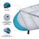 3. NILS CAMP NC2012 grey-blue sleeping bag