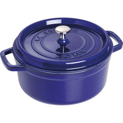 8. Staub 40510-283-0 Casserole Pot 3.8 l Blue