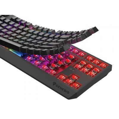 4. GENESIS Thor 230 TKL Gaming Keyboard USB + RF Wireless + Bluetooth QWERTY Gray