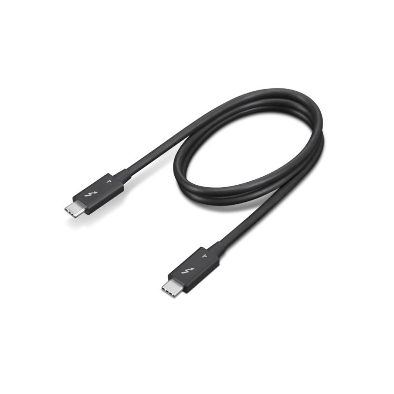 Lenovo 4X91K16968 Thunderbolt Cable 0.7m 40Gbps Black