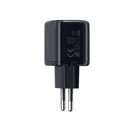 6. Joyroom JR-TG7 33W USB-A + USB-C Wall Charger with 60W USB-C to USB-C 1m Cable - Black