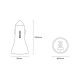17. Baseus Golden Contactor Pro car charger USB-A + 2x USB-C 65W dark gray (CGJP010013)