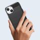 13. Carbon Case for iPhone 14 Plus flexible gel back cover black