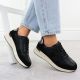 5. Women's black leather shoes Filippo DP7106/25