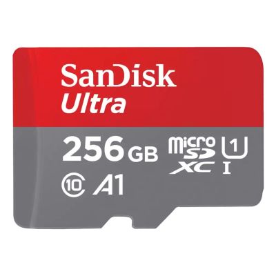 3. SANDISK ULTRA microSDXC 256GB 150MB/s+ SD ADAPTER