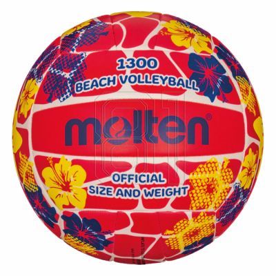 4. Molten Beach 1300 beach volleyball V5B1300-FR