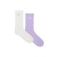 5. Kubota 2-pack cloud socks purple K25SS-300-001-10-2