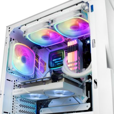 9. Enermax Aquafusion ADV 240mm RGB Liquid CPU Cooler White