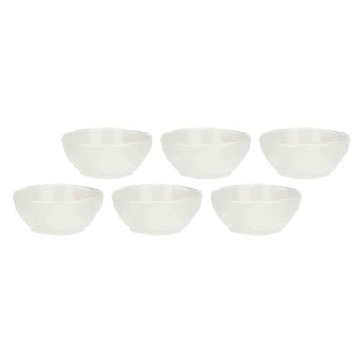 LA PORCELLANA BIANCA LUNIA Set of 6 bowls 12 cm