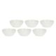 LA PORCELLANA BIANCA LUNIA Set of 6 bowls 12 cm