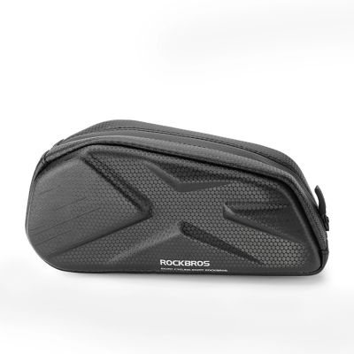 Rockbros Bike Bag, Rigid, Frame, Top Tube, 1.4l - Black