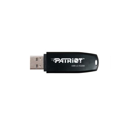 3. Patriot Core 512GB Type A USB 3.2 80MB/s Black