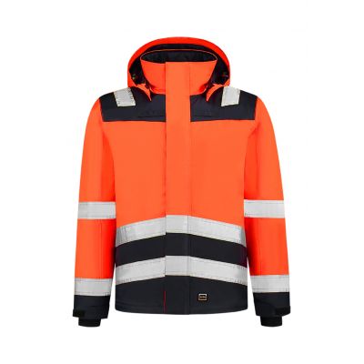 2. Tricorp Unisex Midi Parka High Vis Bicolor Work Jacket MLI-T5198