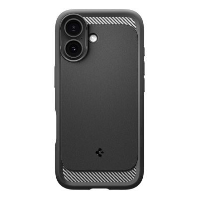 2. Spigen Rugged Armor Mag MagSafe Case for iPhone 17 - Matte Black
