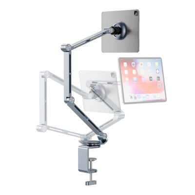 2. Wozinsky WTY0YS1 magnetic holder, 360° rotating, solid, for phone and tablet - gray