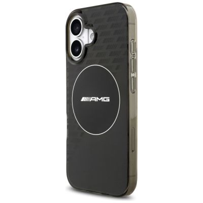 2. AMG Nauble Layer Transparent Smocked MagSafe Case for iPhone 17 - Black