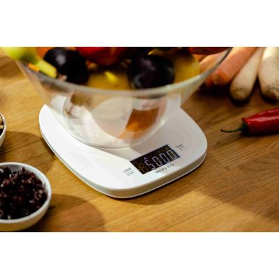 3. Kitchen scale with bowl 5kg ZKS1451 Zelmer ivory