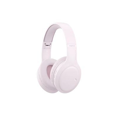 Havit H633BT Wireless On-Ear Headphones (Pink)