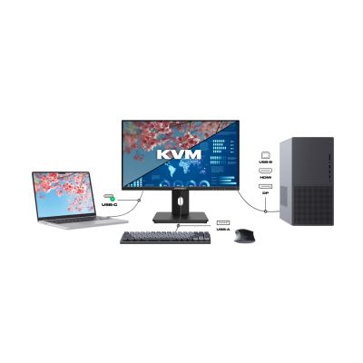 7. JAPANNEXT monitor 54.6 cm JN-I215FLFHSP-C65W 16:9 HDMI/USBC FHD