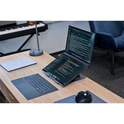 15. MEDIA-TECH ADJUSTABLE, ROTATABLE, ERGONOMIC LAPTOP STAND ROTO MT2662