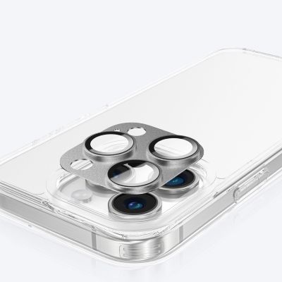 9. AmazingThing Aviation-Grade Alloy Tempered Glass Lens for iPhone 16 Pro / 16 Pro Max Camera Lens - Gray