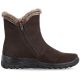 2. Rieker L7162-25 Waterproof Insulated Leather Women's Ankle Boots Dark Brown