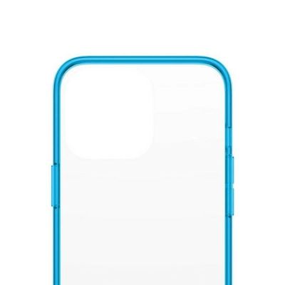 3. PanzerGlass ClearCase Antibacterial Military Grade Certified Case for iPhone 13 Pro - Transparent Blue