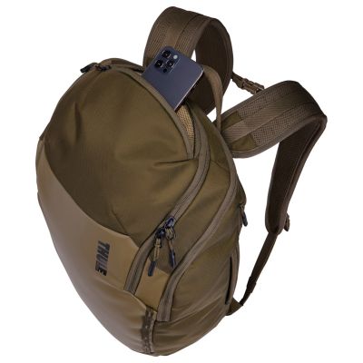 6. Thule Chasm TCHB215 Deep Khaki Backpack Polyester Hiking Backpack