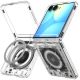2. Spigen Ultra Hybrid Pro MagSafe Case for Samsung Galaxy Z Flip 8 Neo One - Gray/Black