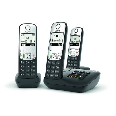 2. Gigaset A690 A Trio cordless phone - DECT Schnurlostelefon black