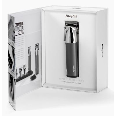 10. BaByliss Super-X Metal E996E Hair Clipper Anthracite
