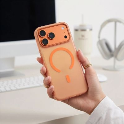 7. Tech-Protect MagZero MagSafe case for iPhone 17 Pro Max / 18 Pro Max - matte orange