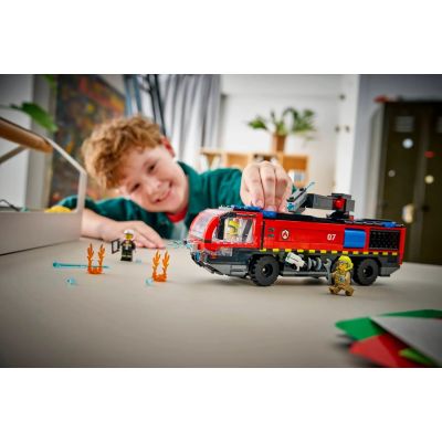 12. LEGO City 60499 Airport Fire Truck