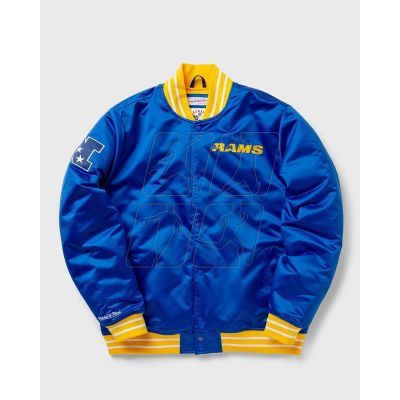 9. Mitchell &amp; Ness NFL Heavyweight Satin Jacket Los Angeles Rams M OJBF3413-LARYYPPPROYA