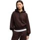 Puma Her Relaxed Hoodie women's sweatshirt brown 694027 33